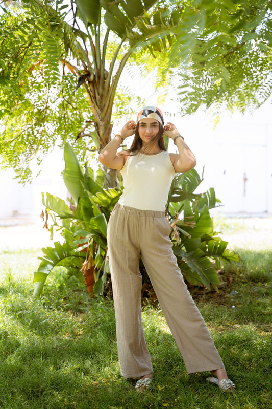 Pantalon SORAJ Beige