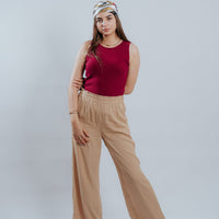 Pantalon DORITA Beige