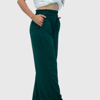 Pantalon Large DORITA Vert Kaki