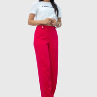 Pantalon JULIA Rose Fuchsia