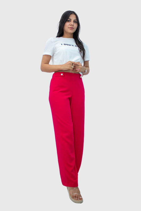 Pantalon JULIA Rose Fuchsia